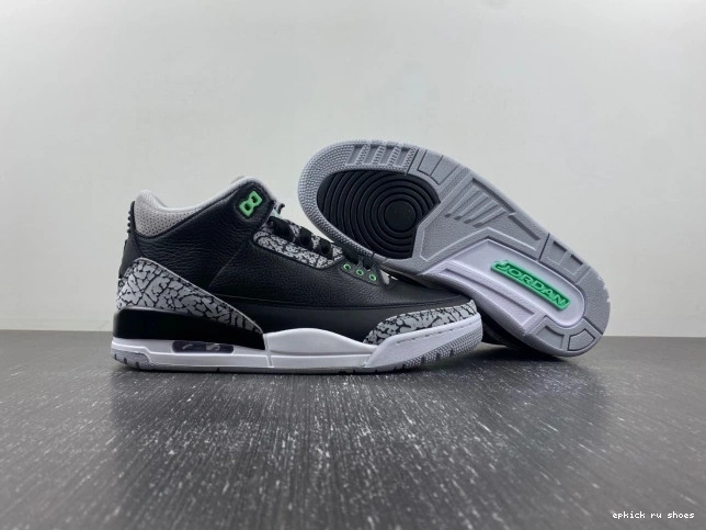 Rep Air 3 CT8532-031 Green Jordan Glow 0802